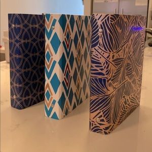 3 hole albums/binders set